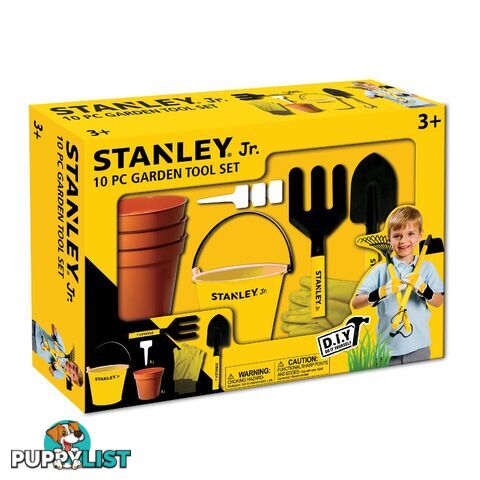 Stanley Jr - 10 Piece Garden Tool Set Art65716 - 7290016261981