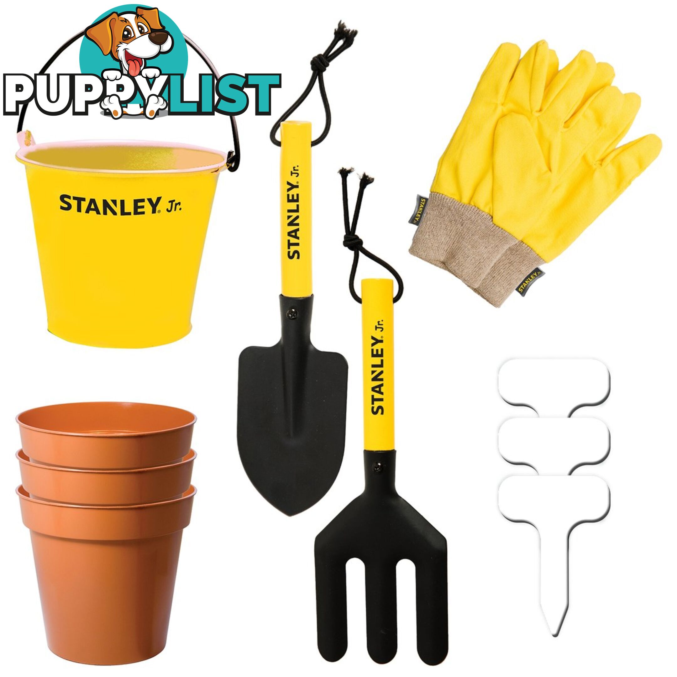 Stanley Jr - 10 Piece Garden Tool Set Art65716 - 7290016261981