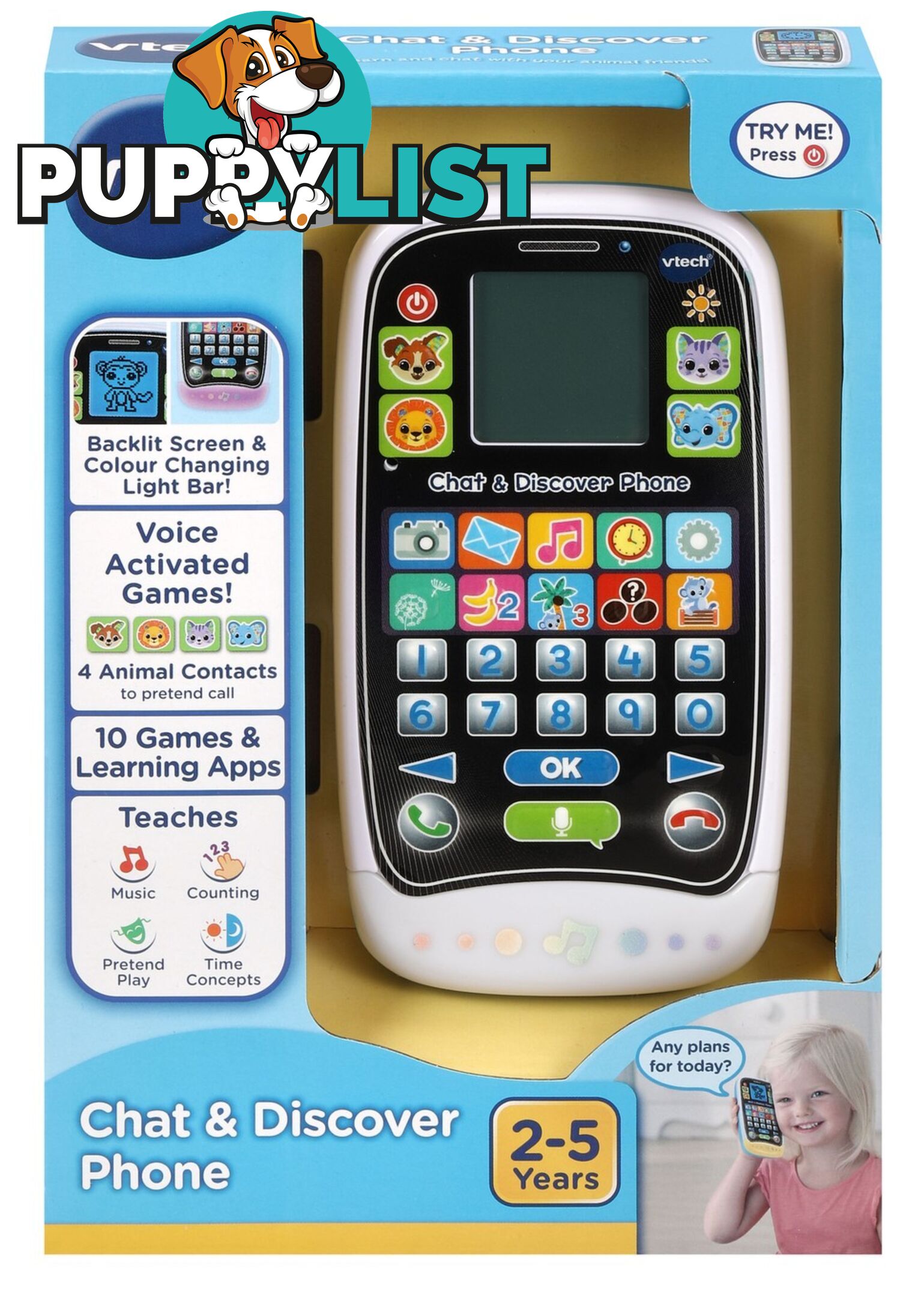 Vtech - Chat Phone - Tn80529203006 - 3417765292033