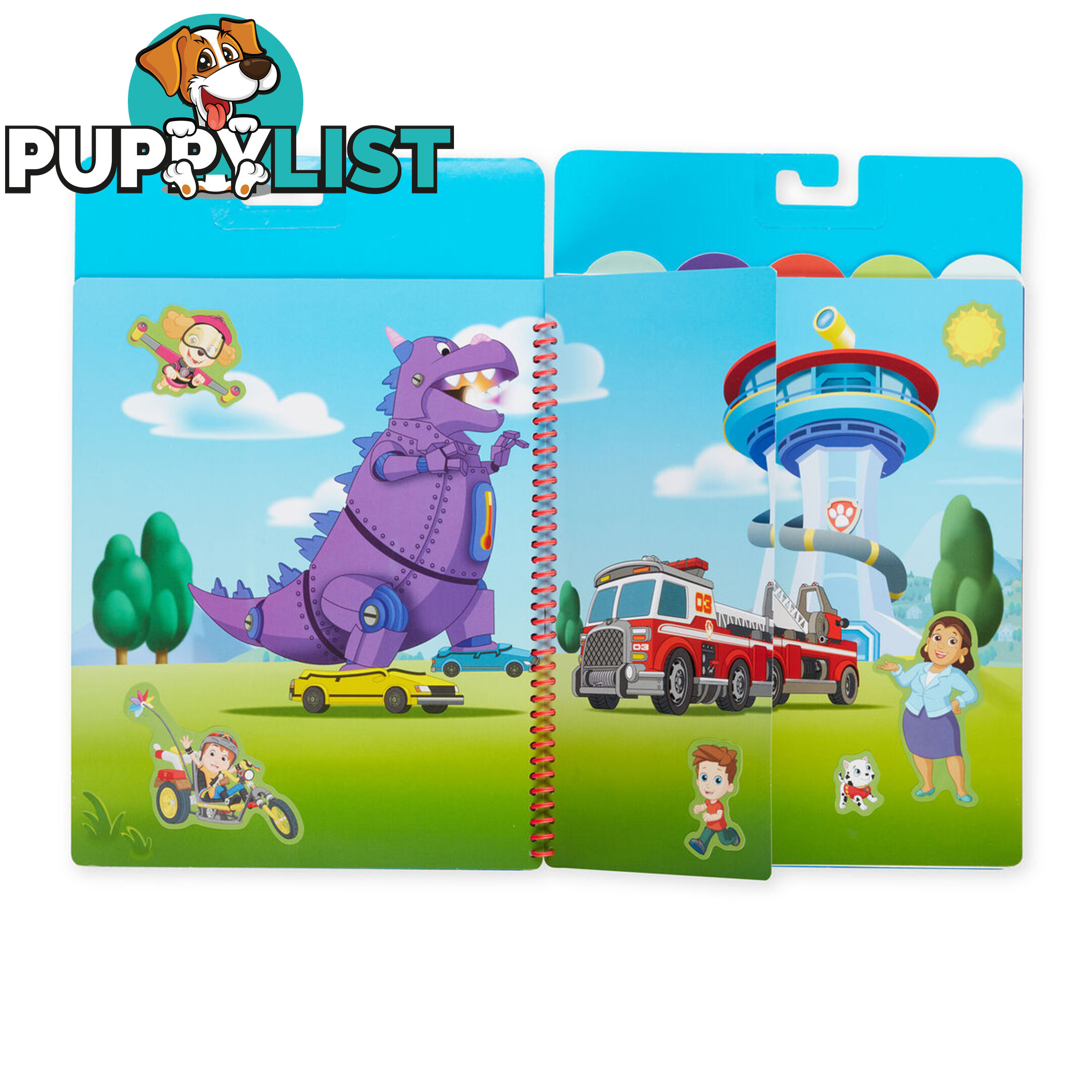 Melissa & Doug - Paw Patrol Restickable Stickers Flip-flap Pad - Ultimate Rescue   Mdmnd33255 - 000772332552