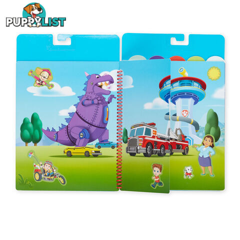 Melissa & Doug - Paw Patrol Restickable Stickers Flip-flap Pad - Ultimate Rescue   Mdmnd33255 - 000772332552