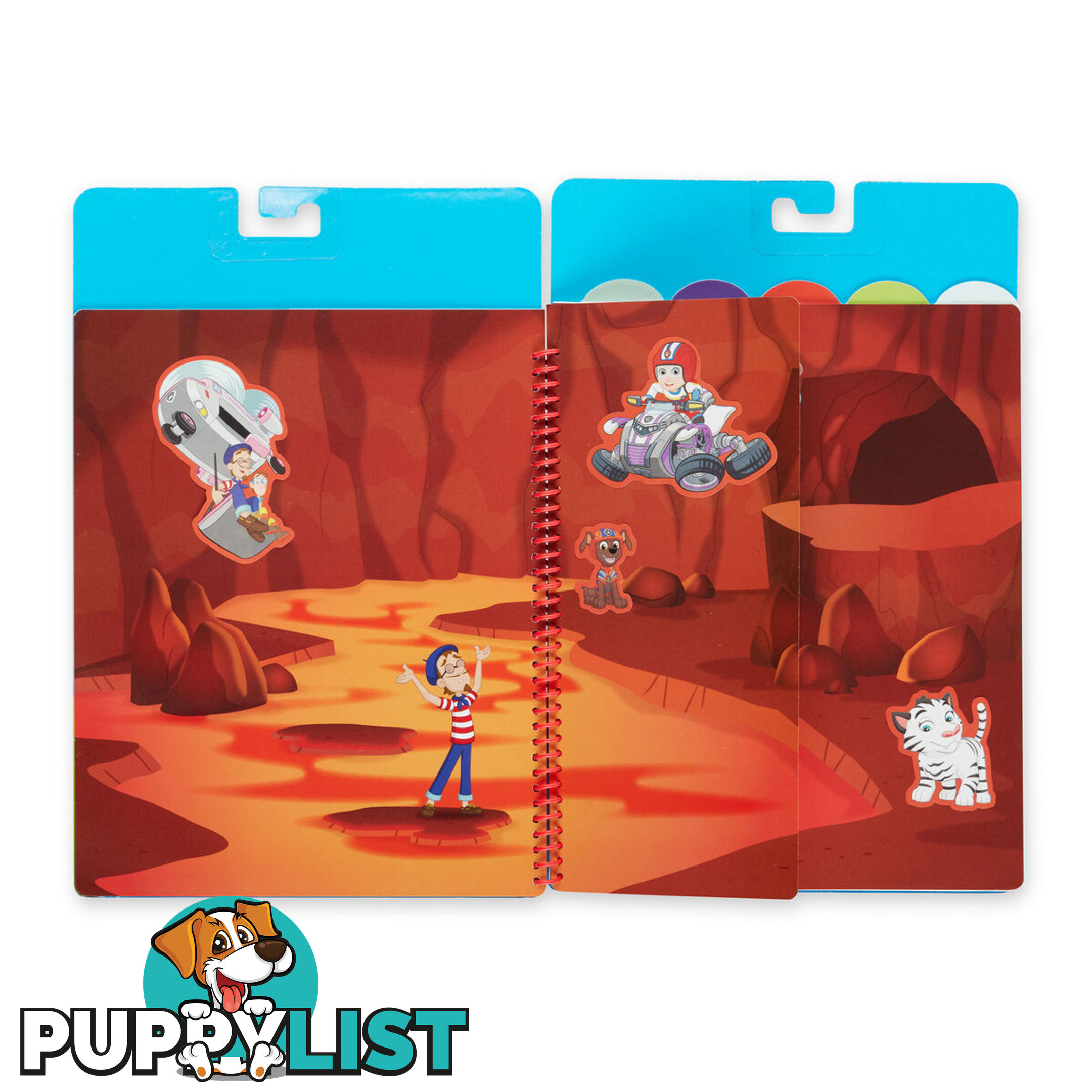 Melissa & Doug - Paw Patrol Restickable Stickers Flip-flap Pad - Ultimate Rescue   Mdmnd33255 - 000772332552