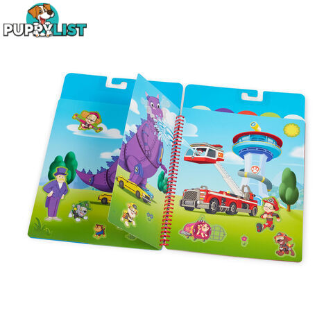 Melissa & Doug - Paw Patrol Restickable Stickers Flip-flap Pad - Ultimate Rescue   Mdmnd33255 - 000772332552