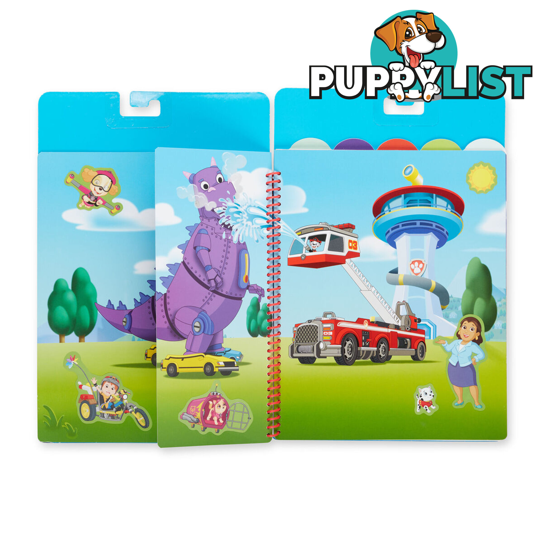 Melissa & Doug - Paw Patrol Restickable Stickers Flip-flap Pad - Ultimate Rescue   Mdmnd33255 - 000772332552