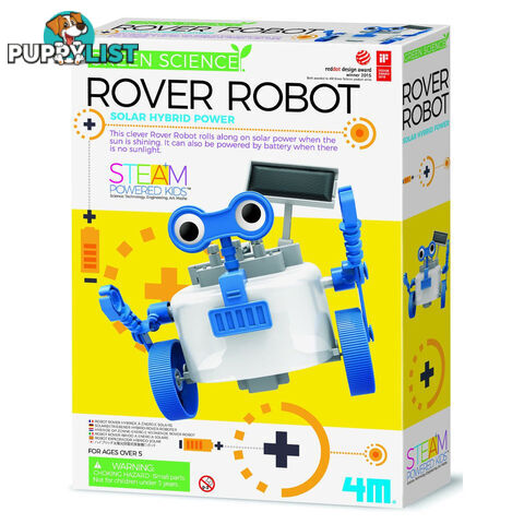 4m - Steam-powered Kids - Green Science Rover Robot - Green Energy Jpfsg3417 - 4893156034175