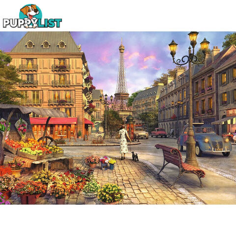 Ravensburger - Walk Through Paris Jigsaw Puzzle 500pc - Mdrb14683 - 4005556146833