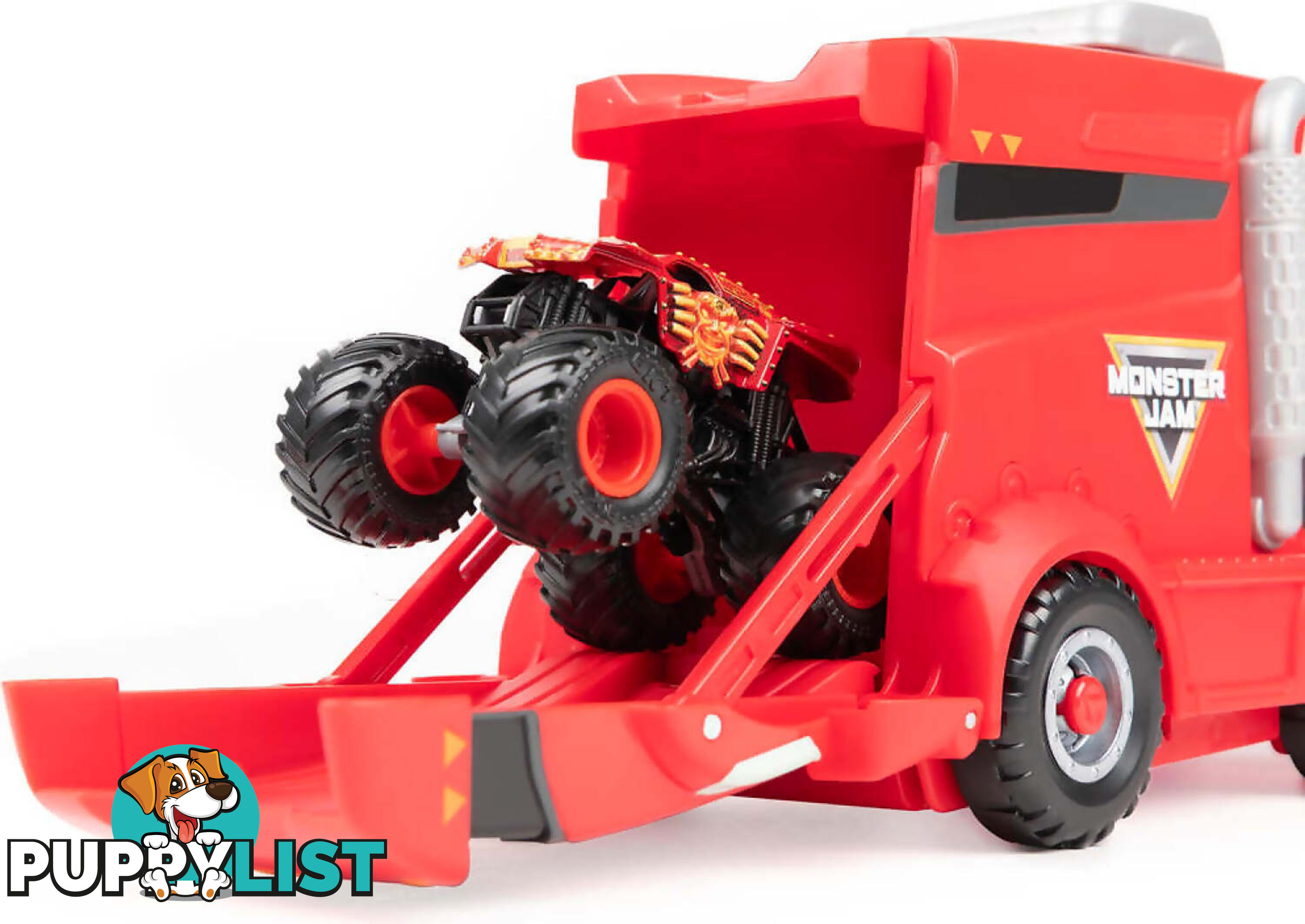 Monster Jam - 1:64 Launch N Go Hauler - Spin Master Si60688319 - 778988500989