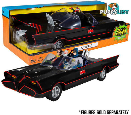 Mcfarlane - Batmobile (DC Retro: Batman 66) Vehicle - Hs15708 - 787926157086