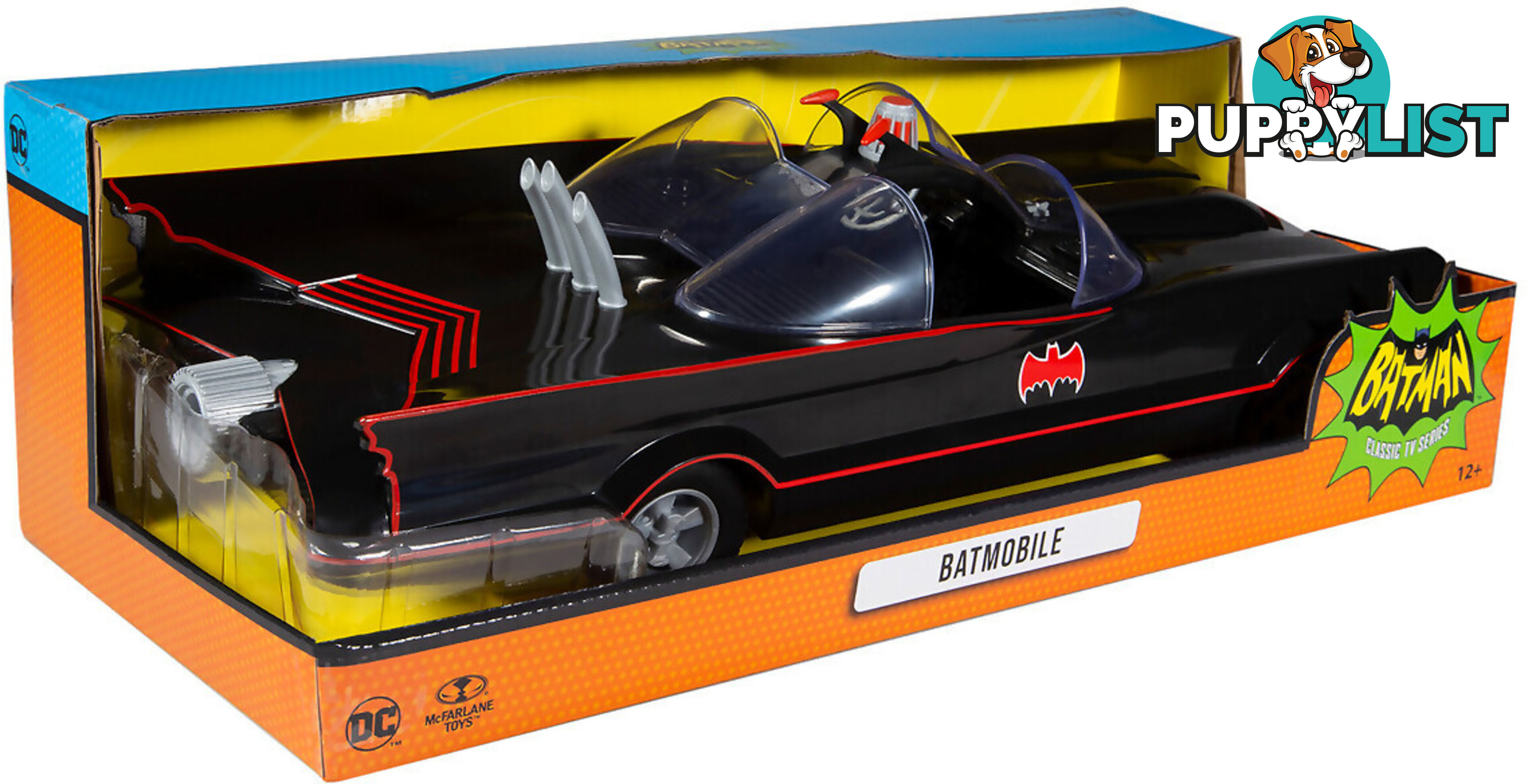 Mcfarlane - Batmobile (DC Retro: Batman 66) Vehicle - Hs15708 - 787926157086