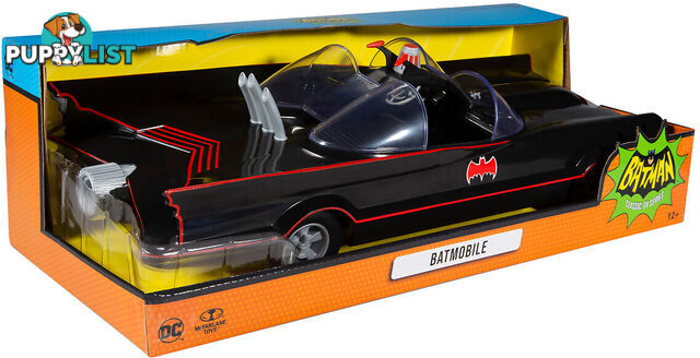 Mcfarlane - Batmobile (DC Retro: Batman 66) Vehicle - Hs15708 - 787926157086