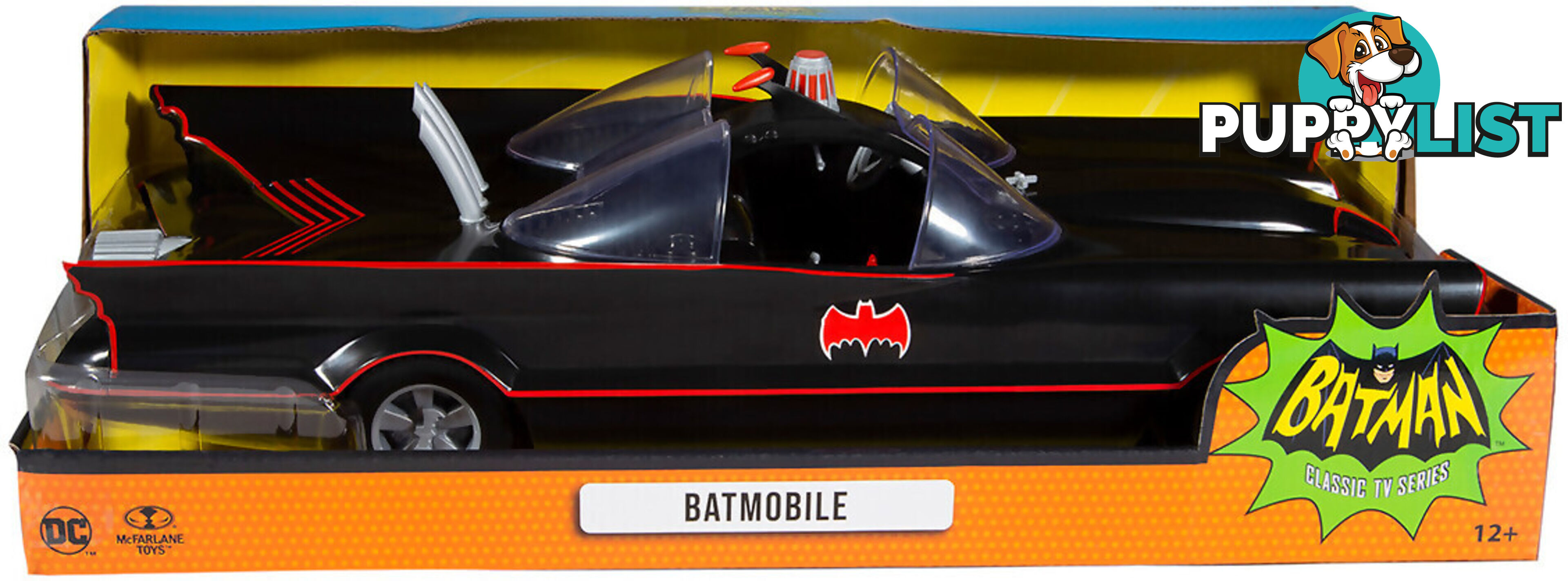 Mcfarlane - Batmobile (DC Retro: Batman 66) Vehicle - Hs15708 - 787926157086