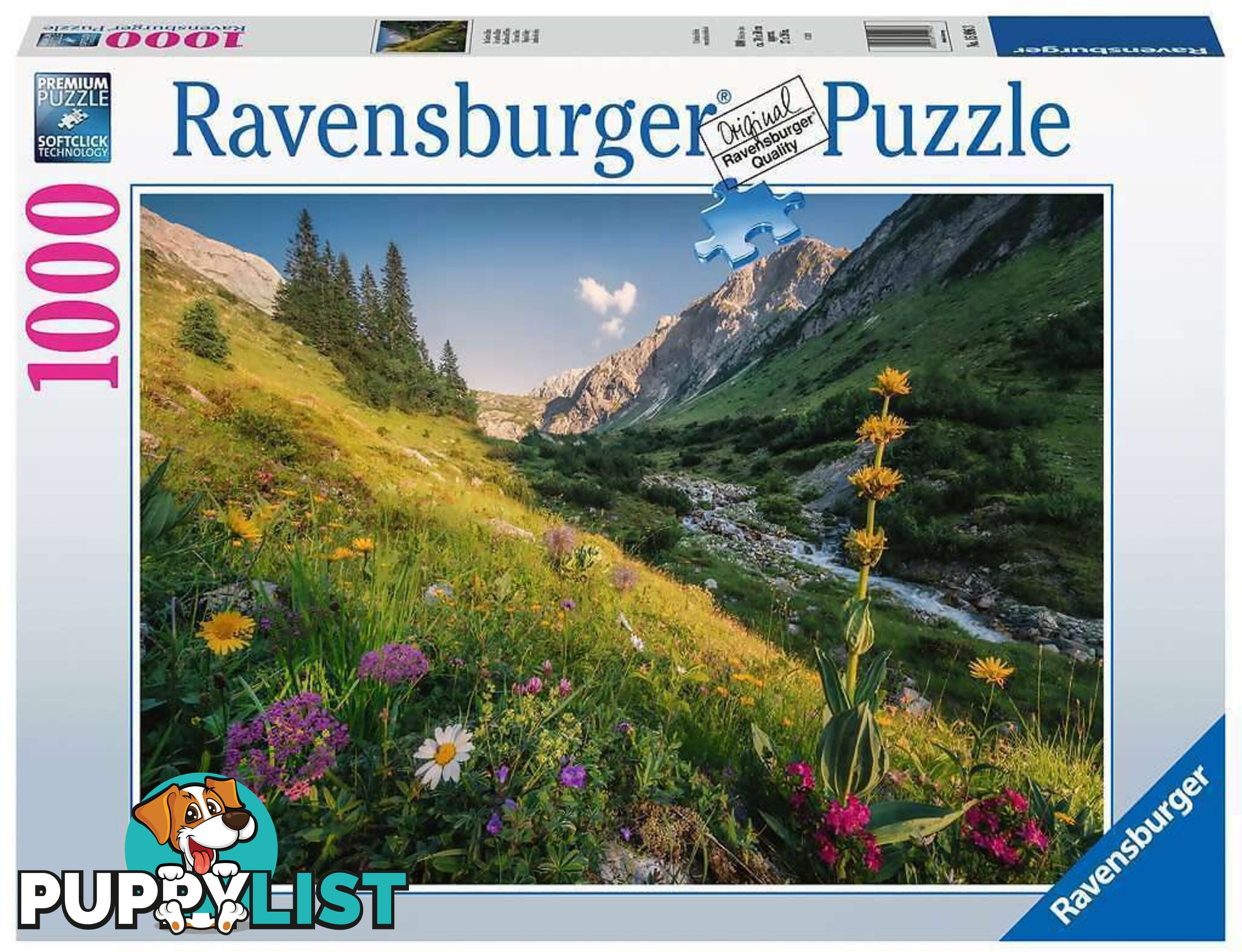 Ravensburger - Magical Valley In The Garden Of Eden Jigsaw Puzzle 1000pc - Mdrb15996 - 4005556159963