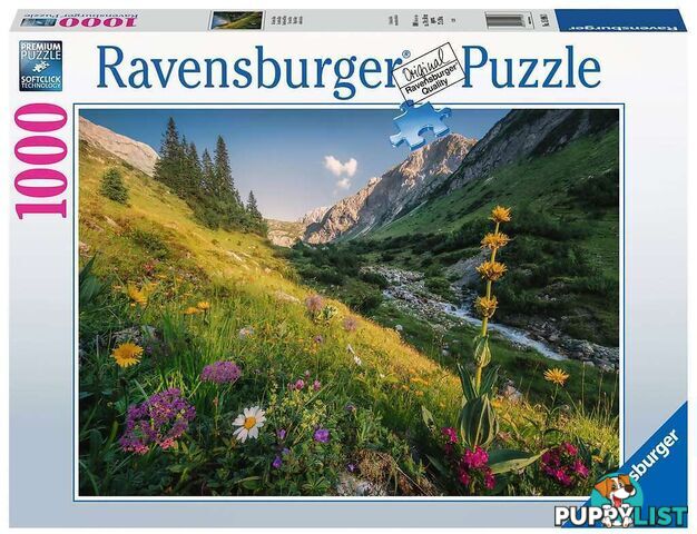 Ravensburger - Magical Valley In The Garden Of Eden Jigsaw Puzzle 1000pc - Mdrb15996 - 4005556159963