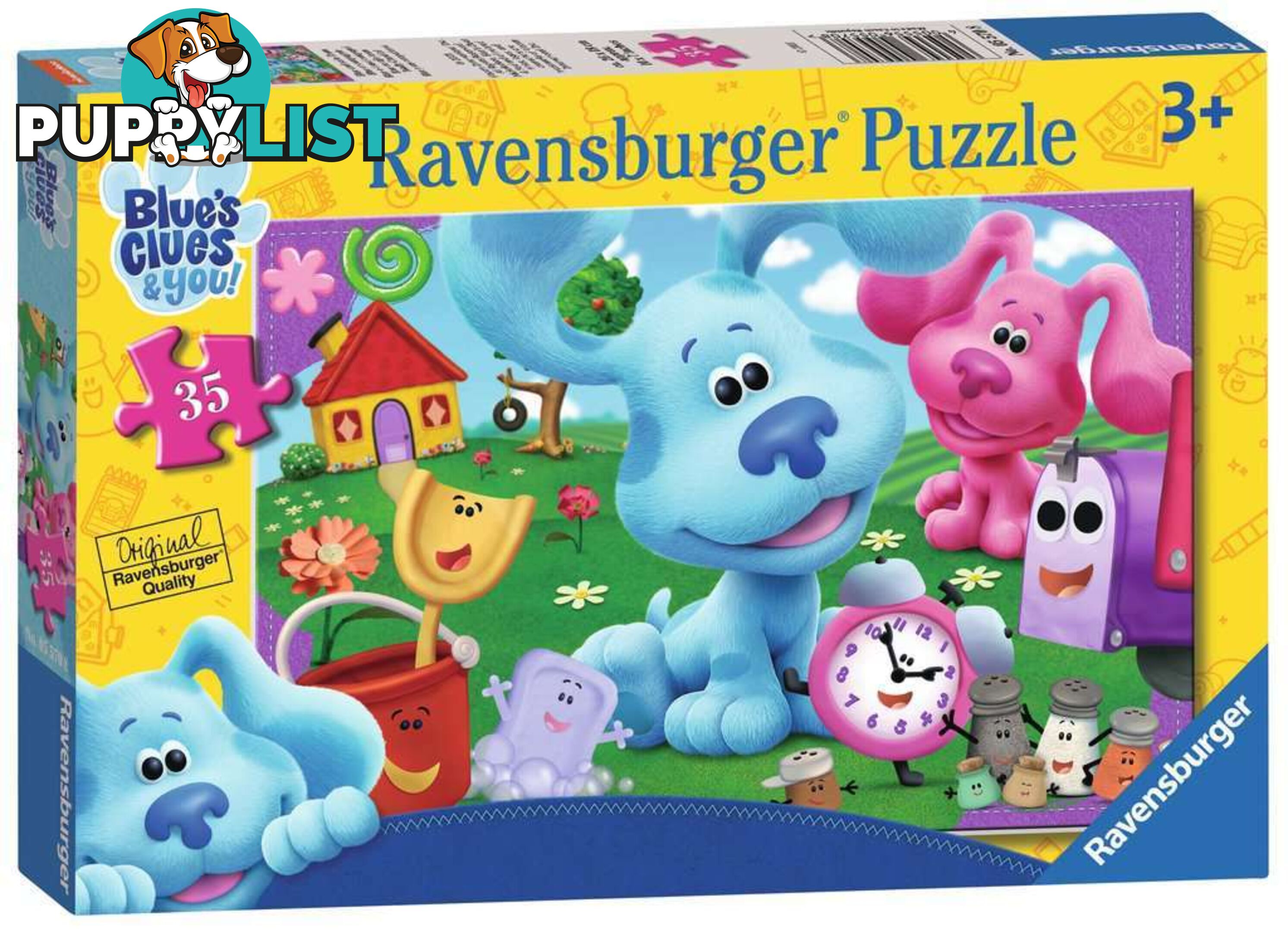 Ravensburger - Blue Clues Jigsaw Puzzle 35pc - Mdrb05570 - 4005556055708