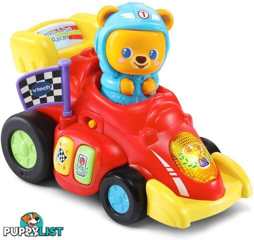 Vtech - Race-along Bear Baby Toy Car Vtech Tn80528403 - 3417765284038