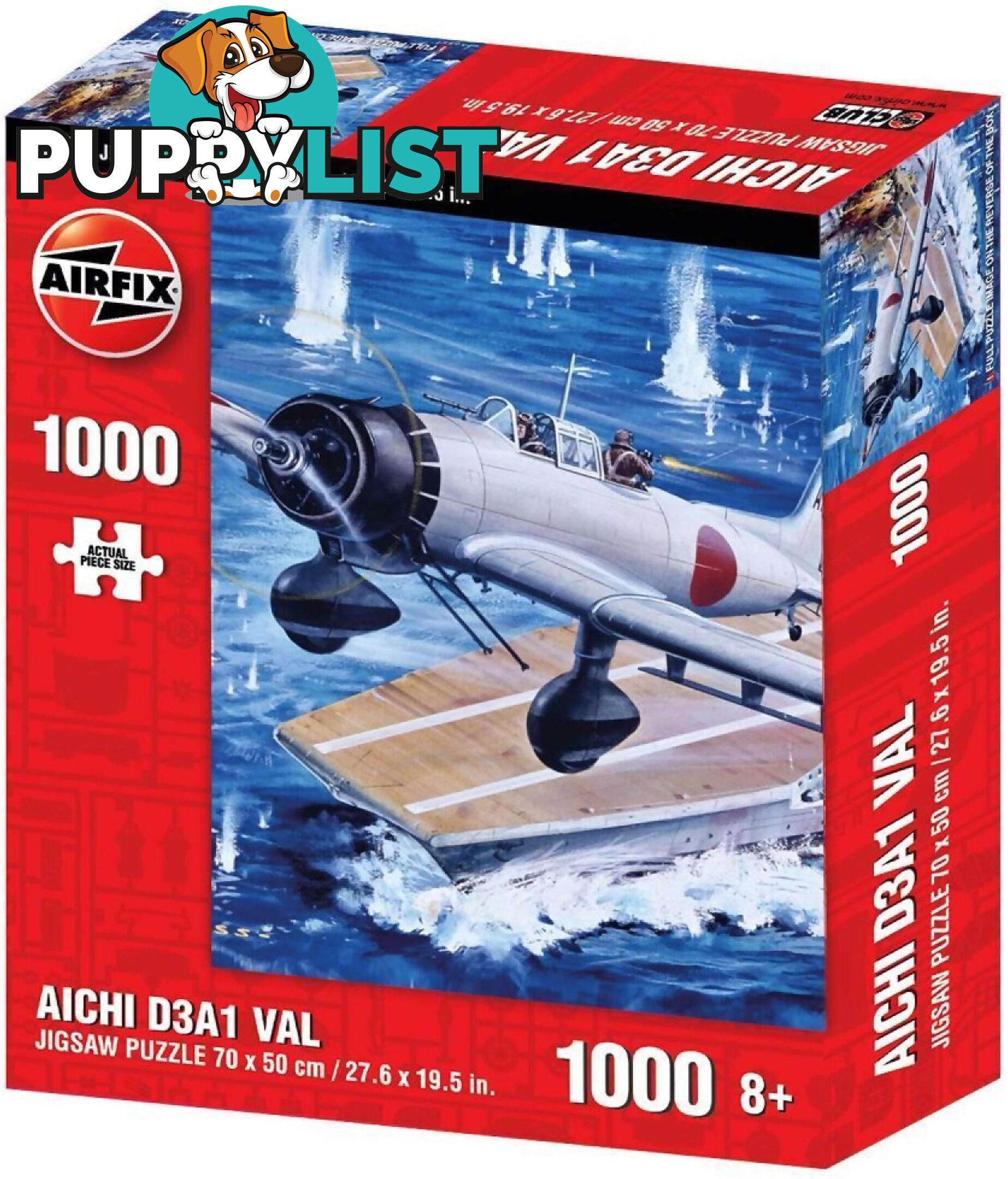 Holdson - Airfix Puzzle Collection - Aichi D3a1 Val Jigsaw Puzzle 1000 Pieces - Jdhol331494 - 5060337331494