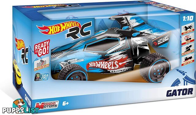 Hot Wheels® - Rc Buggy Gator 1:10  - Lu63652d - 8001011636525