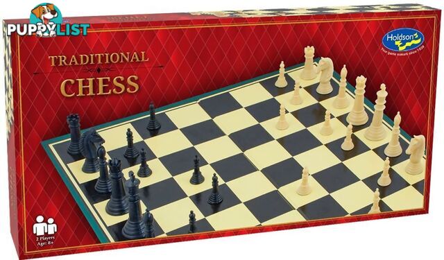 Chess Set Game Holdson - Solid Pieces - Jdhol013791 - 9414131013791