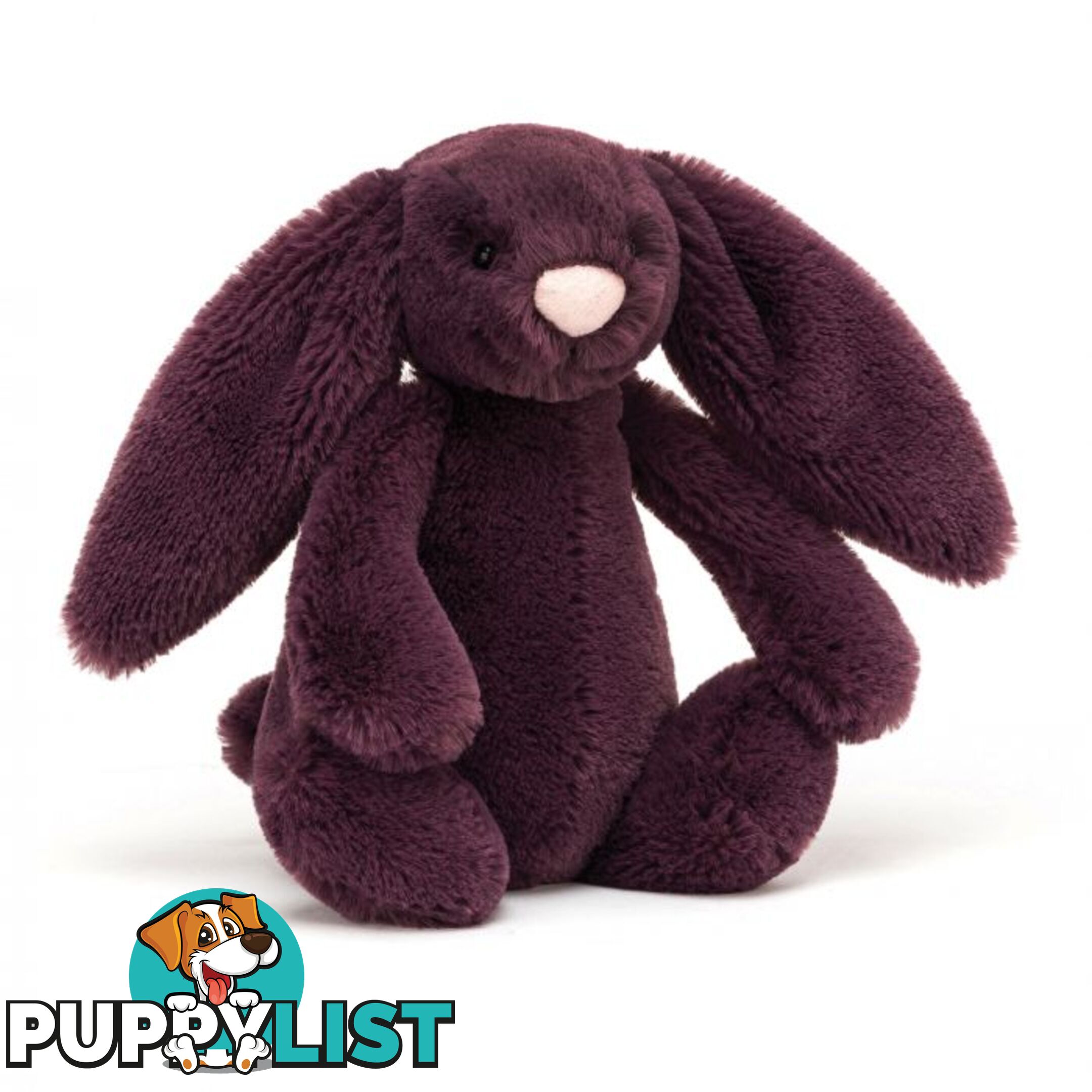 Jellycat Bashful Plum Bunny Small Purple 18x9x10cm   Bass6plum - 670983123586