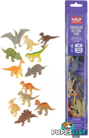 Wild Republic - Nature Tube Dinosaur Collection - Wr12756 - 092389127560