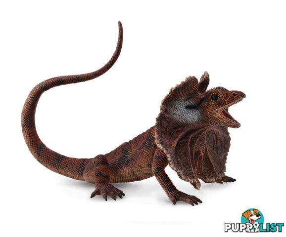 CollectA Frill Necked Lizard Animal Figurine - Rpco88690 - 4892900886909