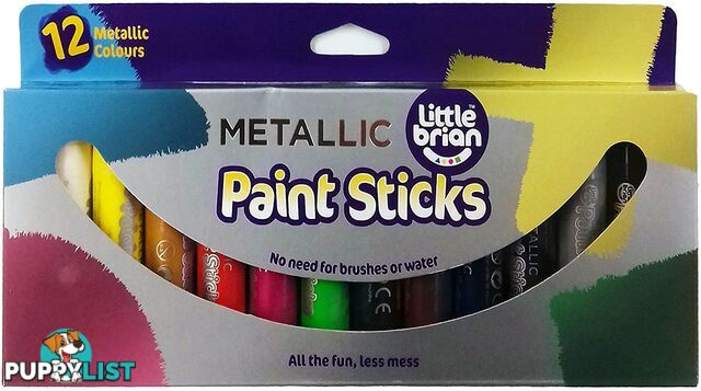 Little Brian Paint Sticks (pack Of 12) Mdltb301 - 5051170611201