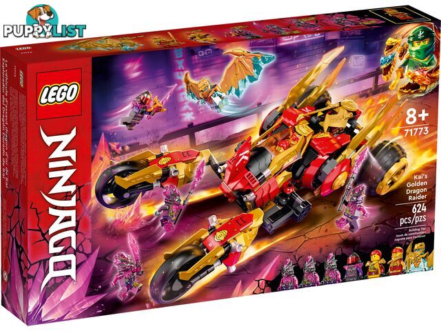 LEGO 71773 Kaiâ€™s Golden Dragon Raider - Ninjago - 5702017152059