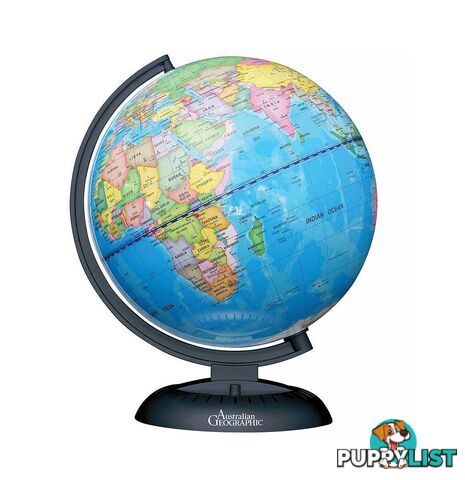 Australian Geographic - Nightlight Globe 20cm - Mdagdsgg200l - 9340816012257