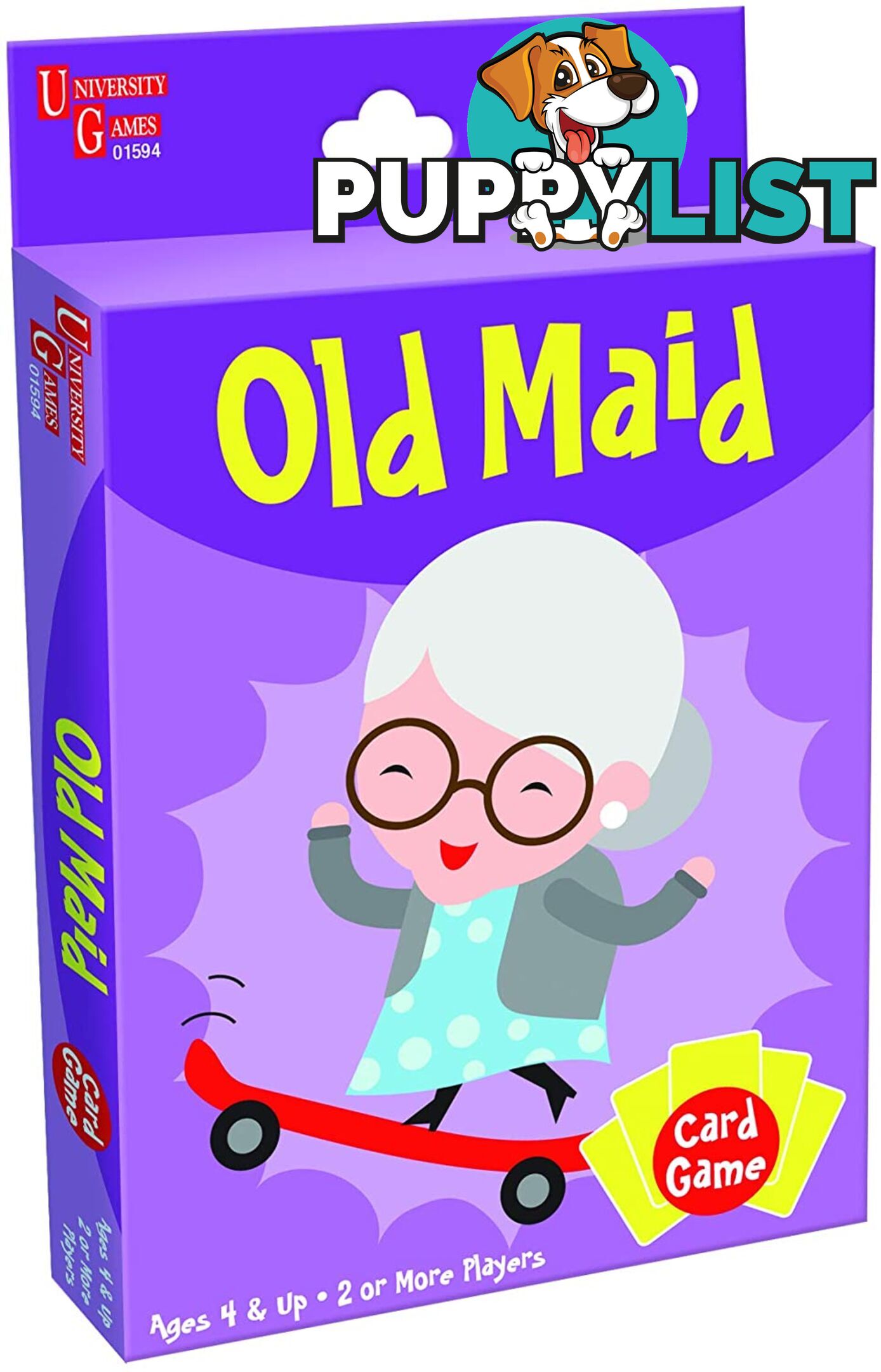 Old Maid Card Game Jumbo Size - University Games Ug01594 - 794764015942