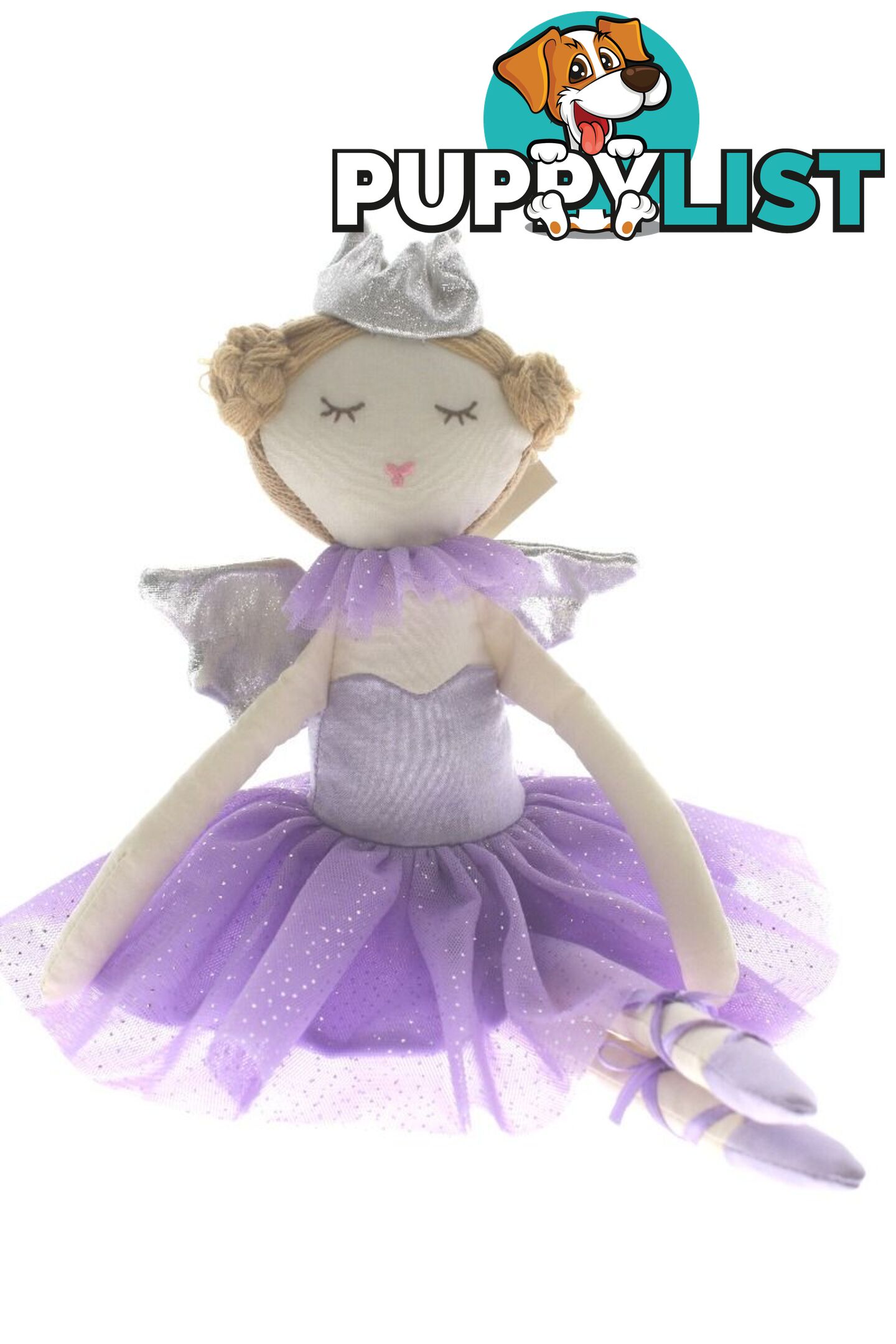 Cotton Candy -  Purple Angel Plush 35cm- Ccrr08 - 9353468003535