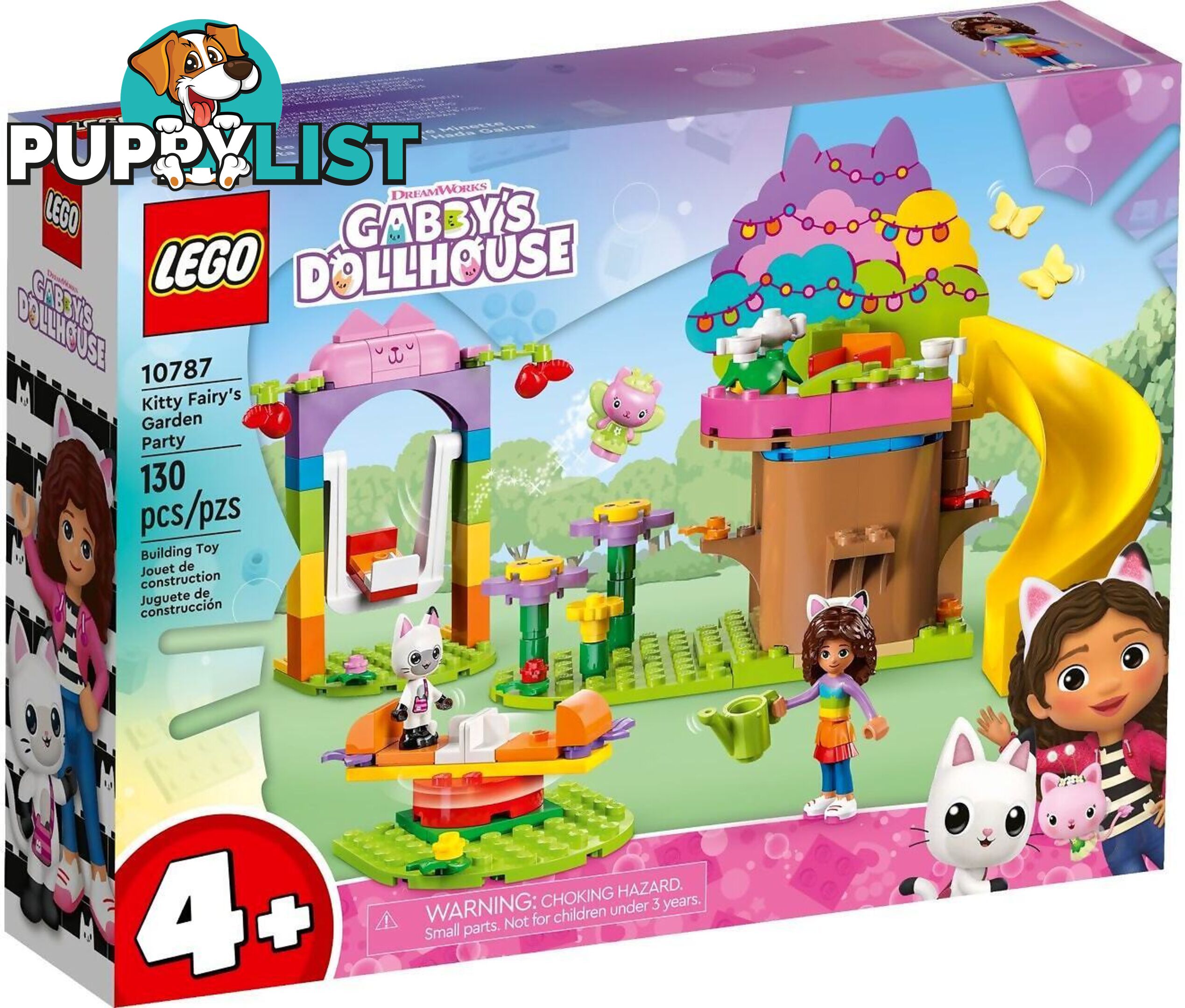 LEGO 10787 Kitty Fairy's Garden Party - Gabby's Dollhouse 4+ - 5702017424118