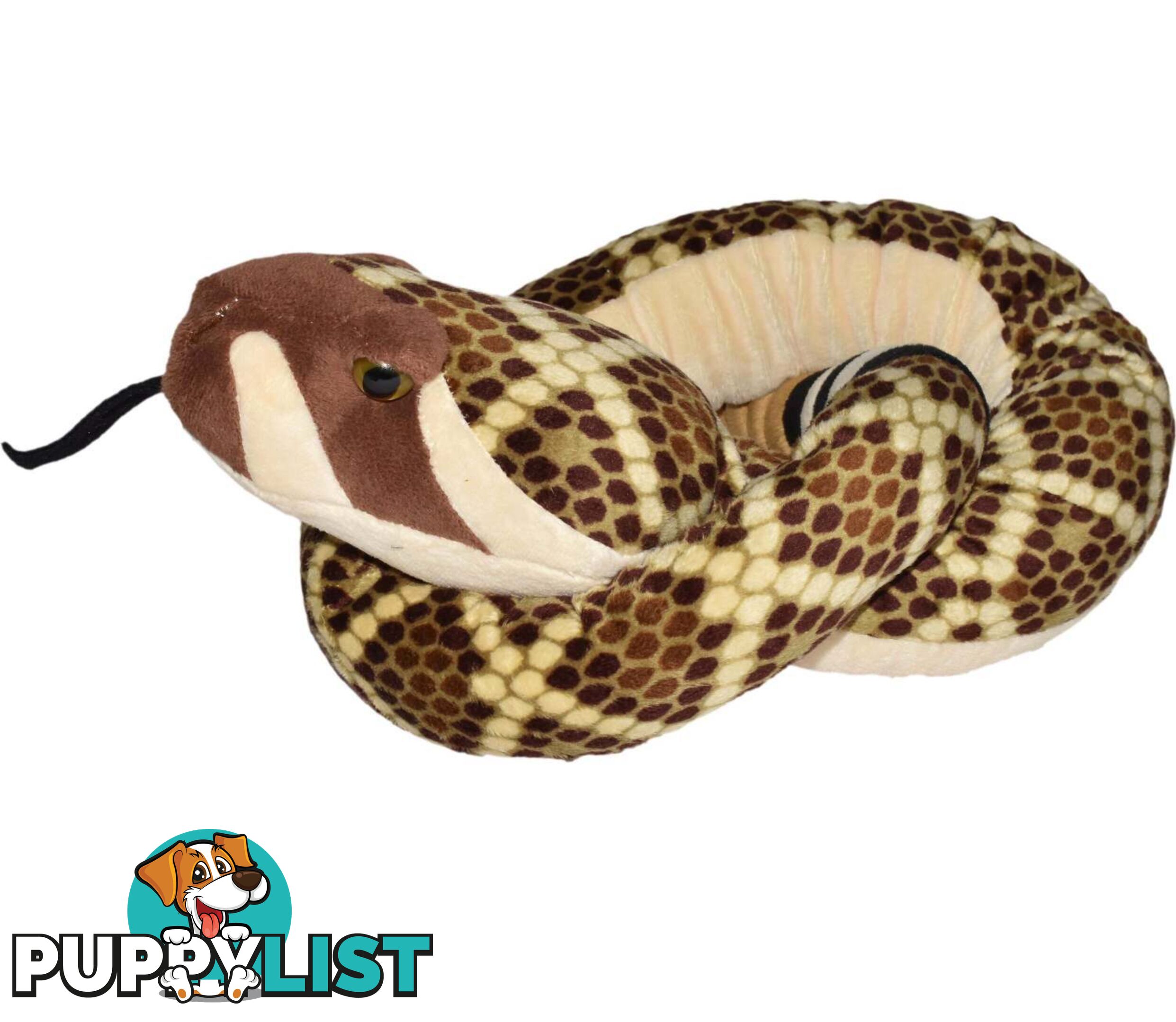 Wild Republic - Plush Snake Western Diamondback 137cm - Wr16754 - 092389167542