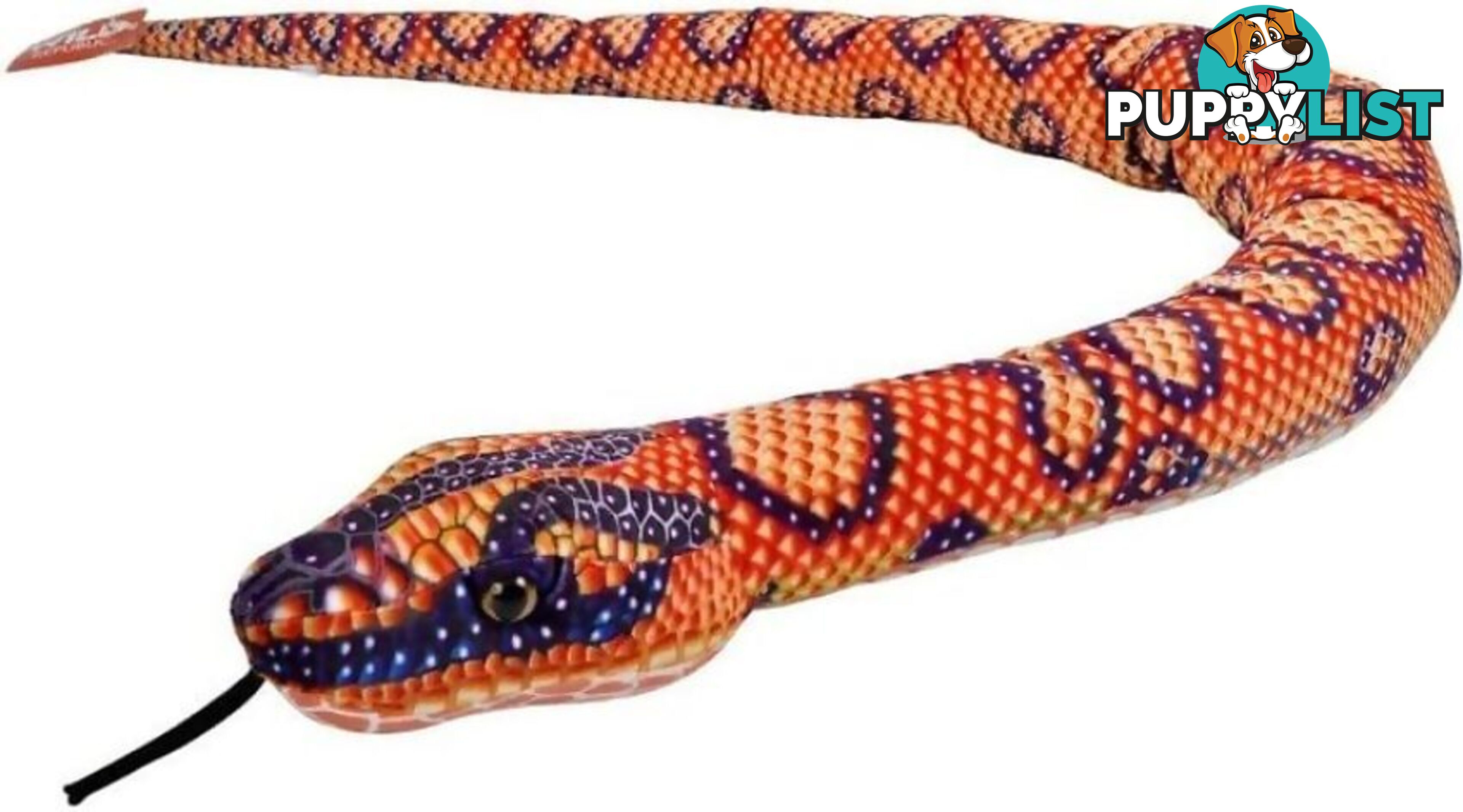 Wild Republic - Plush Snake Rainbow Boa 137cm - Wr25494 - 092389254945