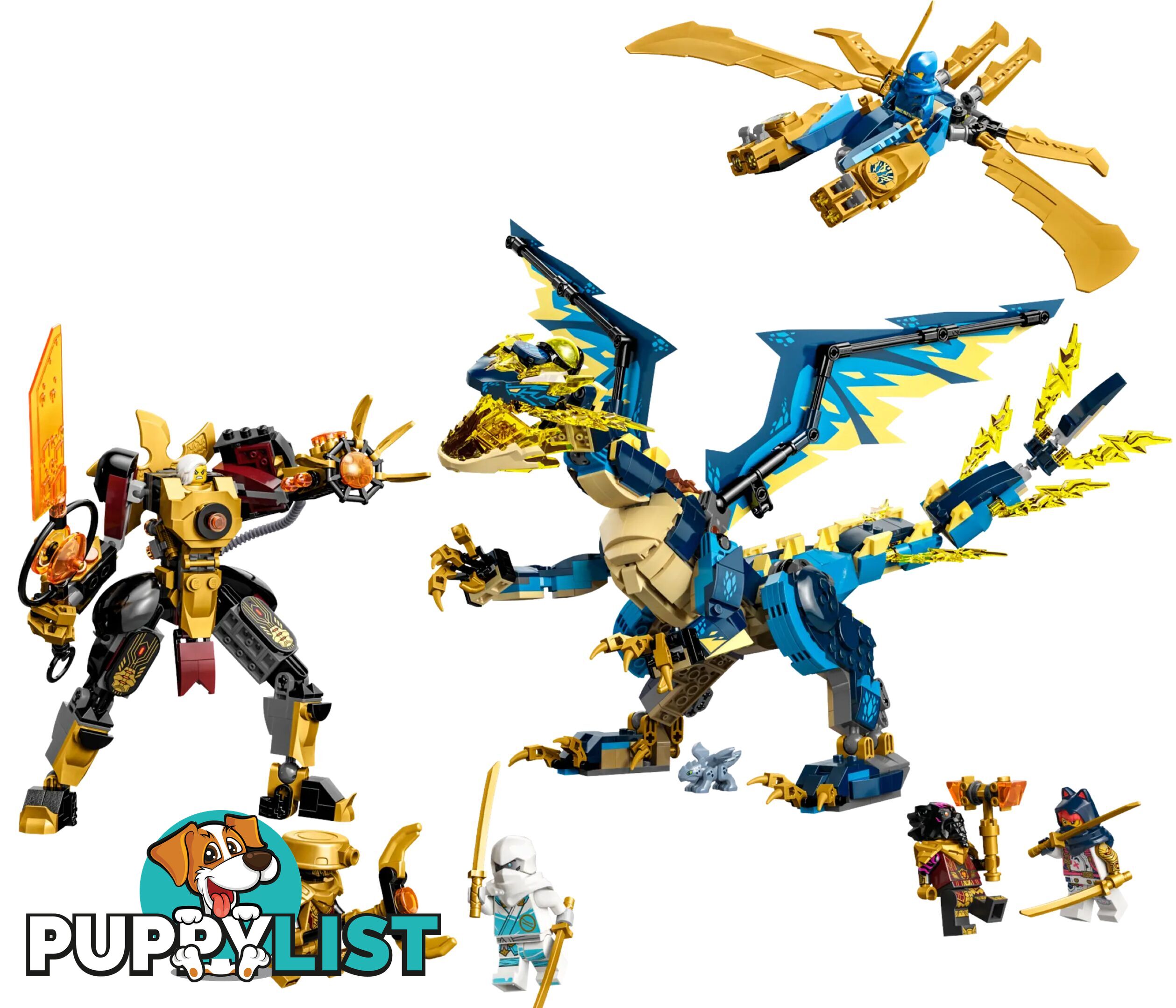 LEGO 71796 Elemental Dragon vs. The Empress Mech - Ninjago - 5702017413105