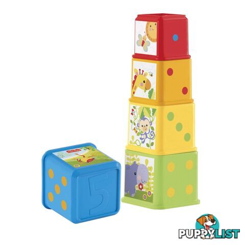 Fisher-Price Stack & Explore Blocks - Macdc52 - 887961037807