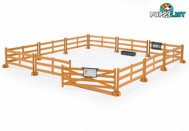 Bruder Pasture Fence (brown) - Bruder Leisure Time 62604 - 4001702626044