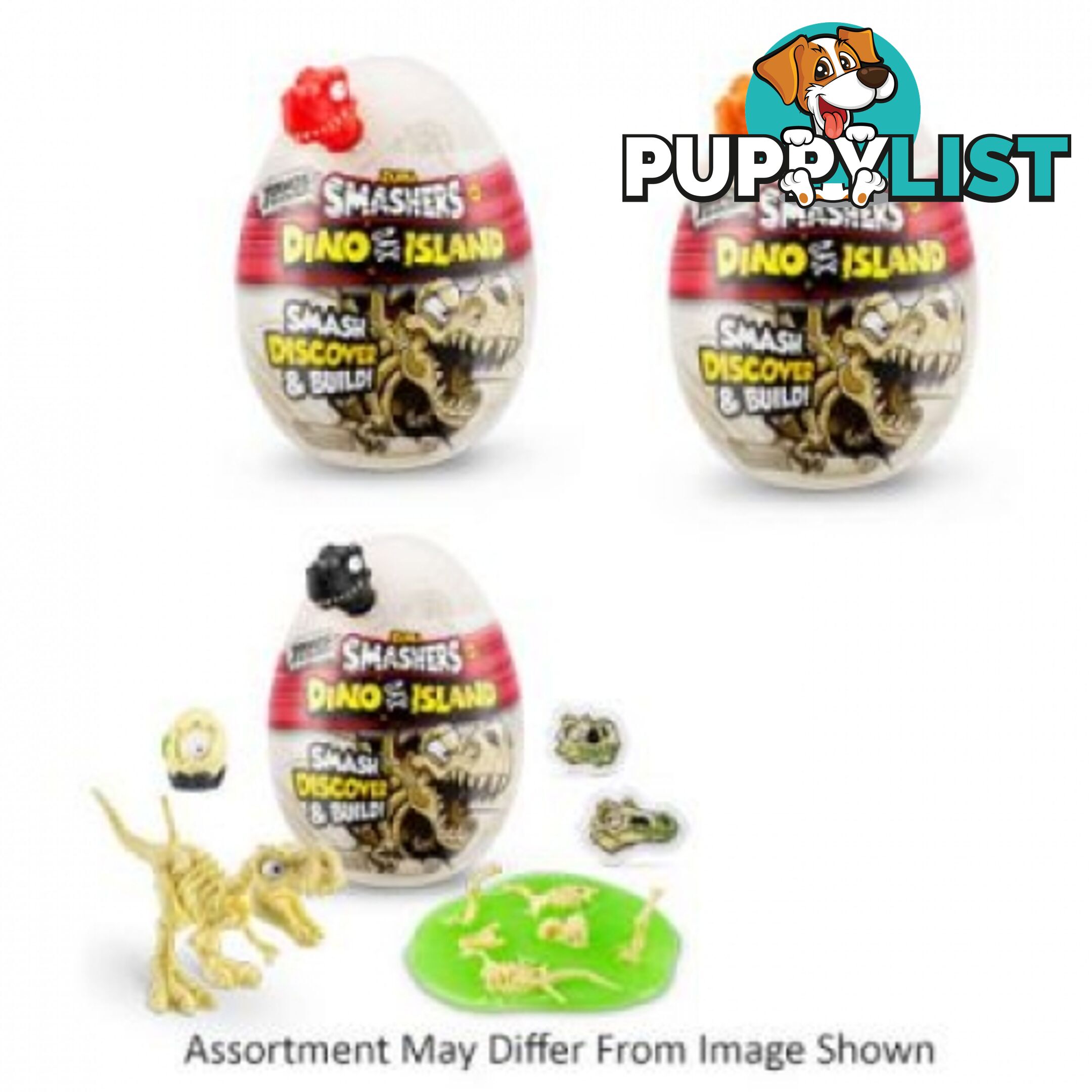 Zuru - Smashers Dino Island Nano Egg Assorted - Zuru - Azazt7495sq1 - 4894680023550