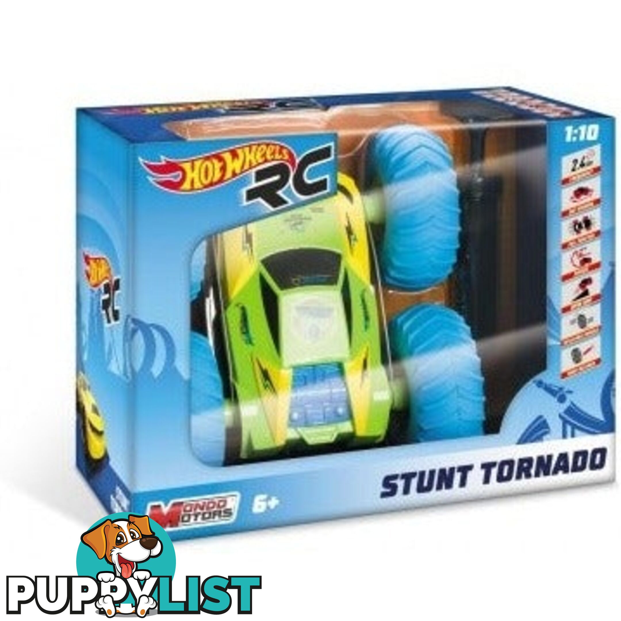 Hot Wheels® - Remote Control Stunt Tornado Lu63441d - 8001011634415