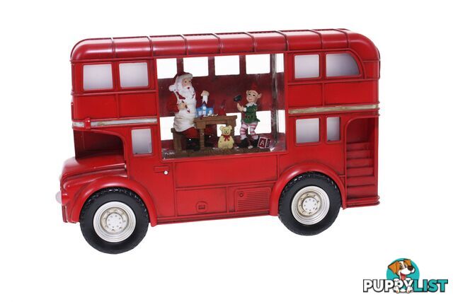 Cotton Candy - Xmas Dbl Decker Bus Santa Workshop - 9353468015132