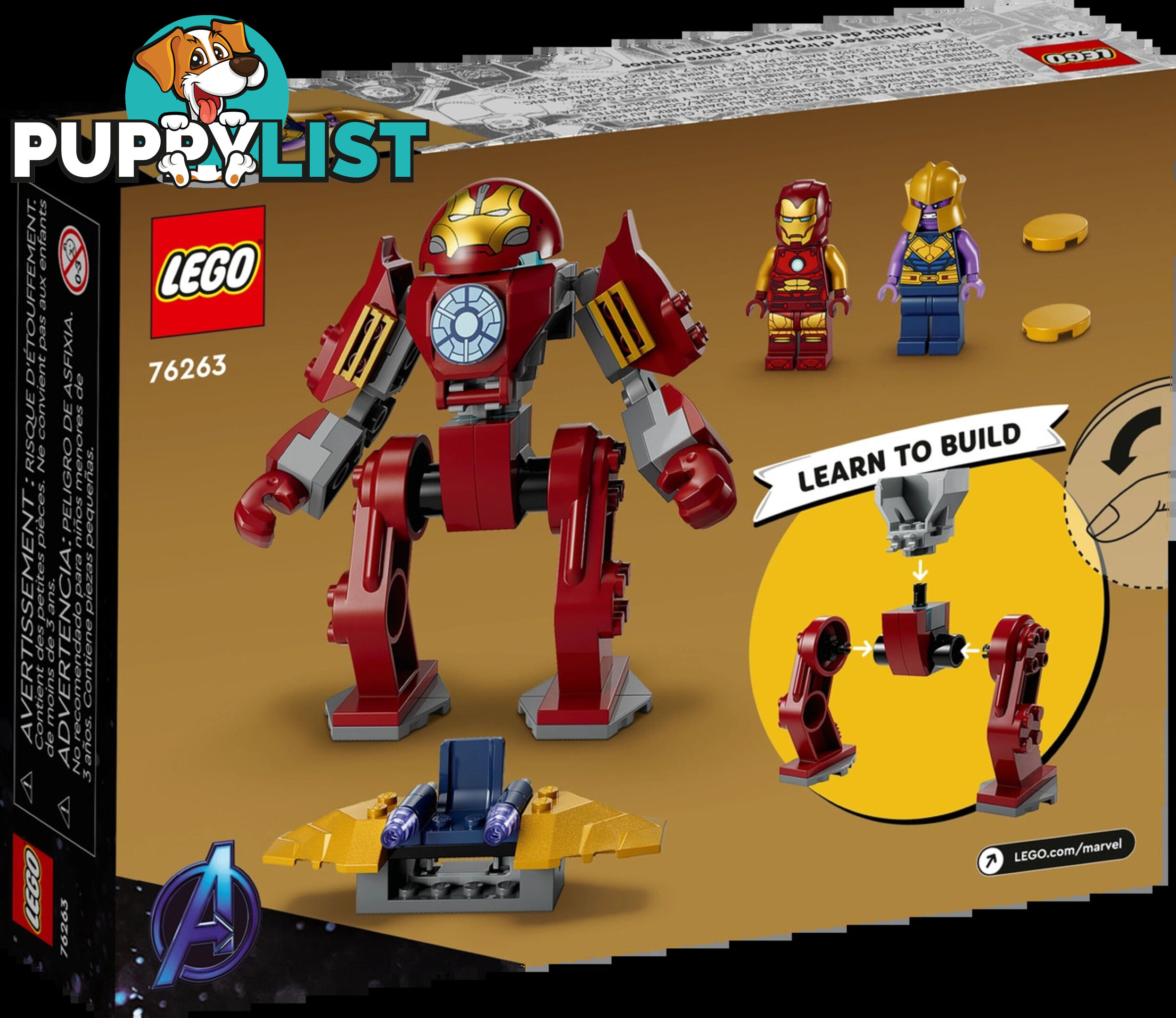 LEGO 76263 Iron Man Hulkbuster vs. Thanos - Marvel Super Heroes - 5702017419794