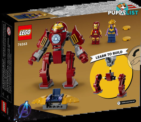 LEGO 76263 Iron Man Hulkbuster vs. Thanos - Marvel Super Heroes - 5702017419794