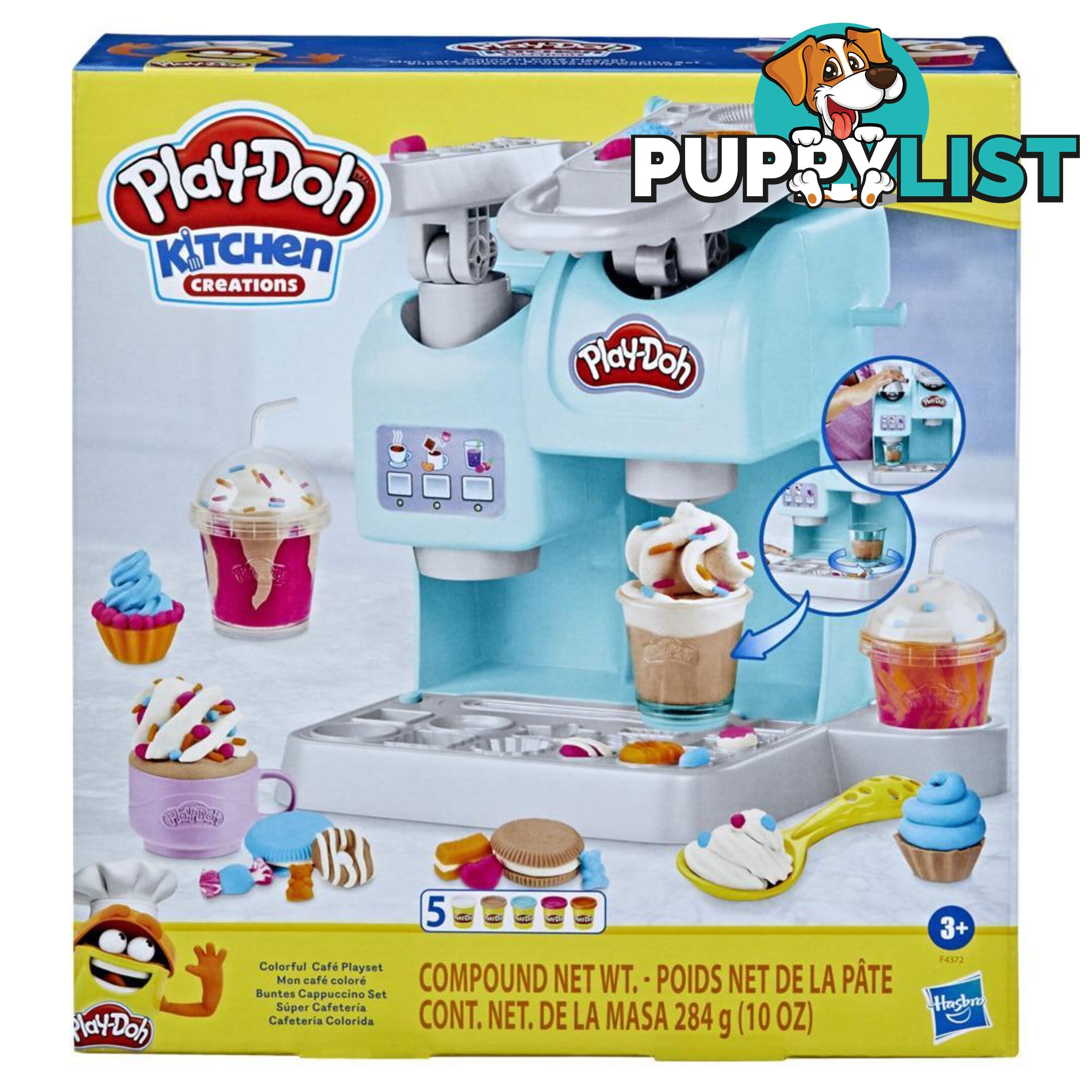 Play-doh - Kitchen Creations Colourful Cafe Playset Hasbro - Hbf43725l00 - 5010994111960