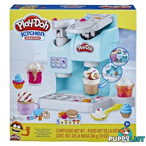 Play-doh - Kitchen Creations Colourful Cafe Playset Hasbro - Hbf43725l00 - 5010994111960