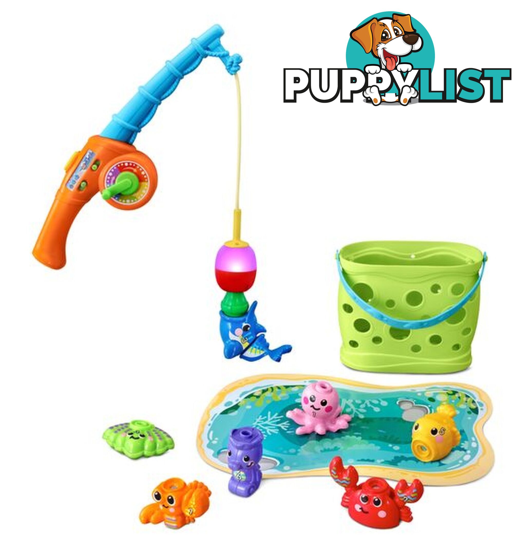 Vtech - Wiggle & Jiggle Fishing Fun  Tn80-530503 - 3417765305030