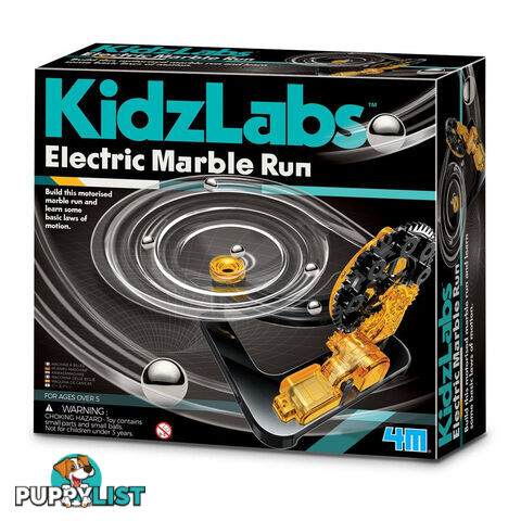 4m - Kidzlabs - Electric Marble Run Jpfsg3456 - 4893156034564