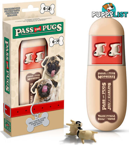 Pass The Pugs - Winning Moves - Jdwma041928 - 5036905041928