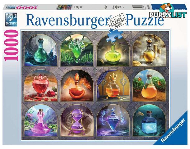 Ravensburger - Magical Potions Jigsaw Puzzle 1000pc Rb16816 - 4005556168163