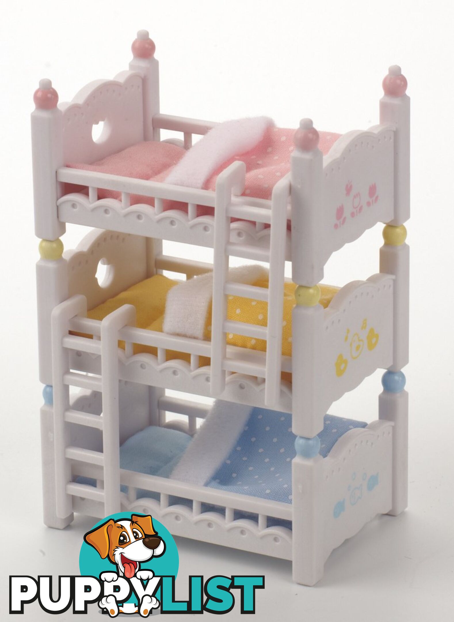 Sylvanian Families - Triple Bunk Beds Sf4448 - 5054131044483