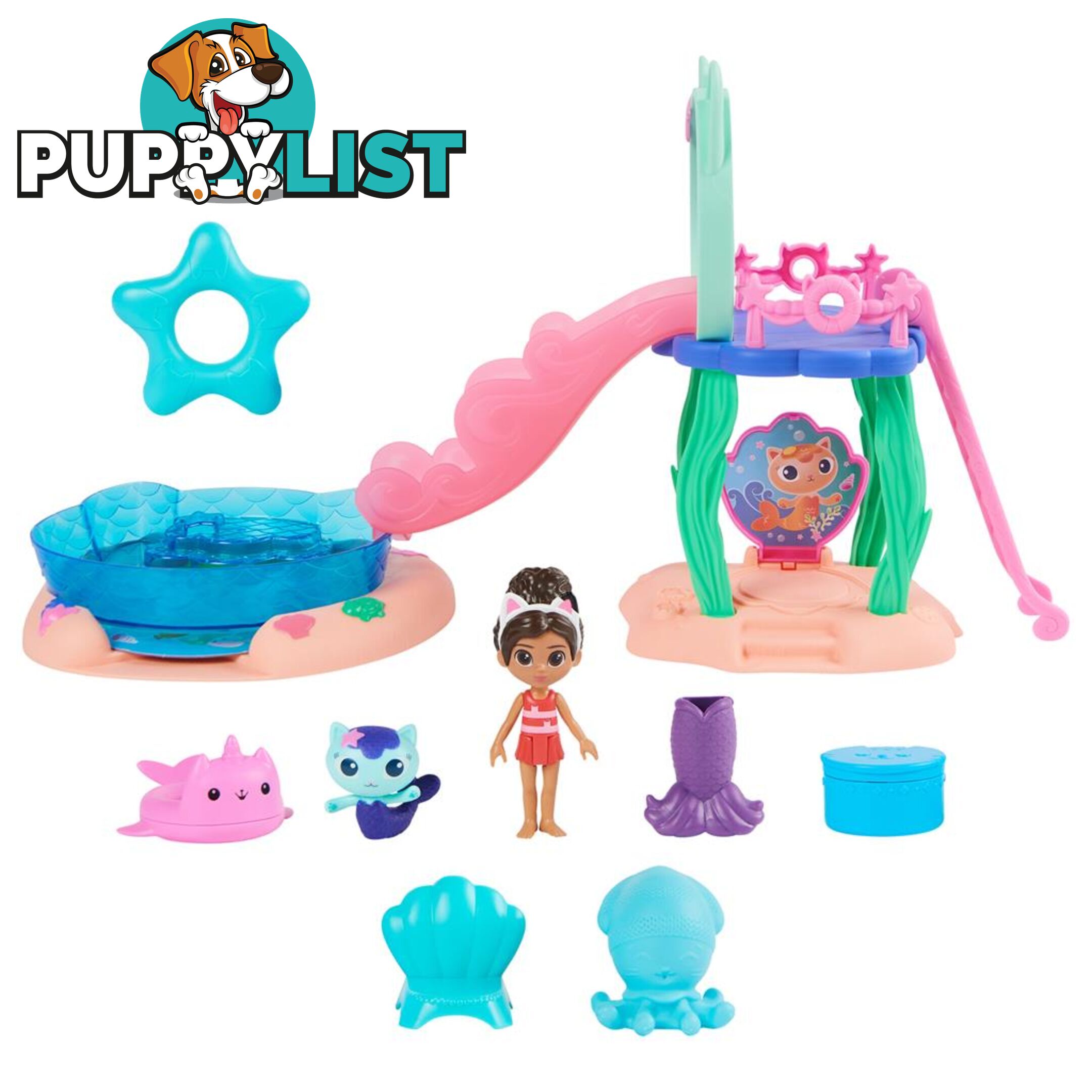 Gabby's Dollhouse Pool Playset - Si6065498 - 778988348024