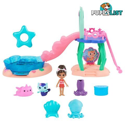 Gabby's Dollhouse Pool Playset - Si6065498 - 778988348024